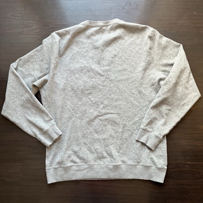 Vuori Jeffreys Pullover Shirt Classic Thermal Crewneck Sweatshirt Gray Mens XL gallery