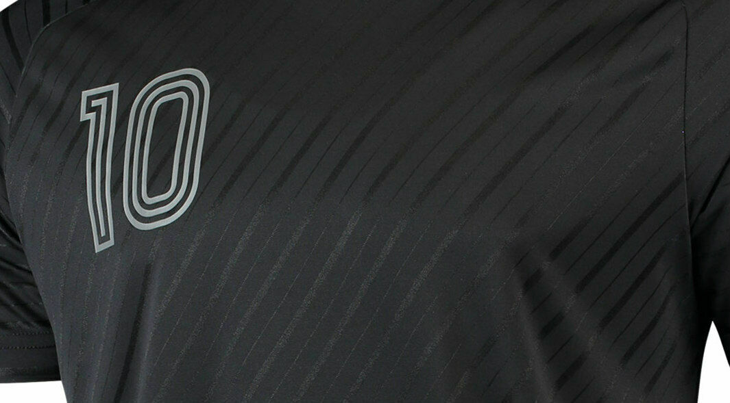 Adidas Embossed Tango Icon Player Jersey Shirt #10 Messi Drop Tail Soccer XL NWT gallery