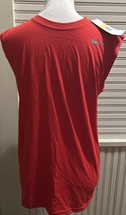 Nike Legend Sleeveless Shirt Dri-Fit, University Red/Cool Grey Size Small