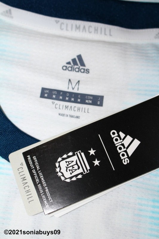 Adidas Men's MARADONA Argentina Home Player Issue Soccer Jersey, DP0225, Sizes gallery