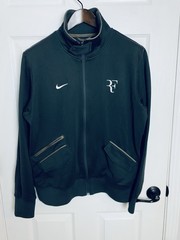 Nike Roger Federer RF 2010 ATP Finals N98 Tennis Jacket Large Rafa Nadal Alcaraz