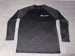 Men’s USMC Marines Black Pain Is Weakness Long Sleeve Performance Shirt Size M