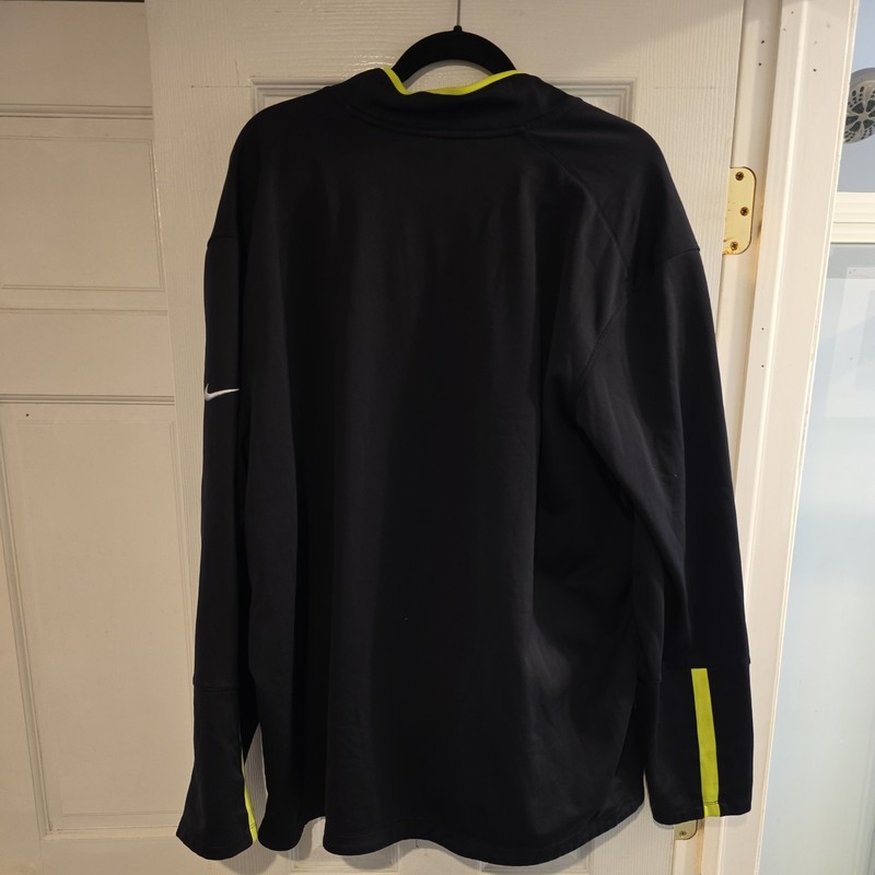 Nike Golf Men Therma-Fit Disney Cruise Line Quarter Zip Pullover L Black Gray gallery