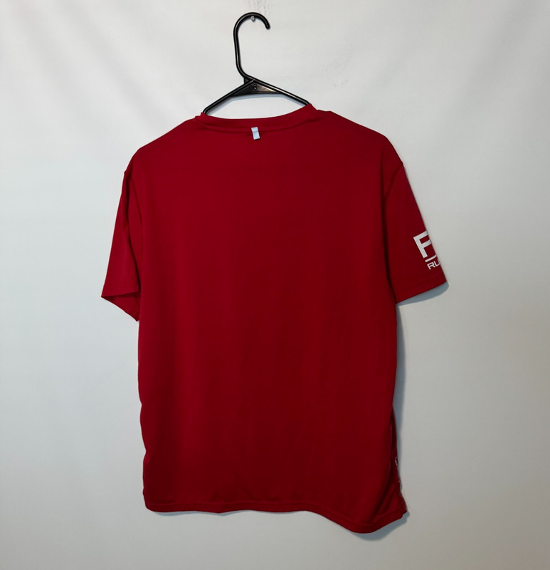 Polo Sport Ralph Lauren Shirt Mens Medium Red Rugby Football Club Performance gallery