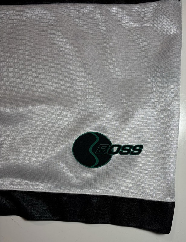 VTG BOSS Jeans Hip Hop Jersey Hockey Soccer Mens Medium Streetwear gallery