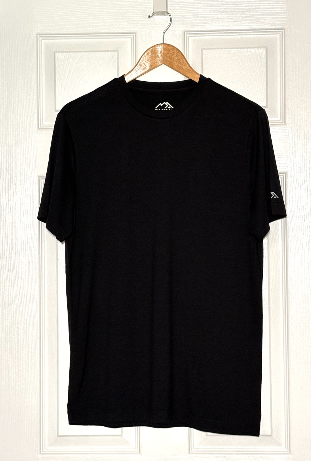 MERINO TECH T-Shirt Mens Sz M Super Fine Merino Wool Undershirt Shirt Black NIP gallery