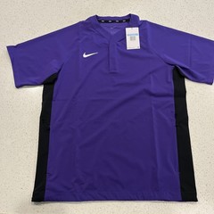 Nike Men’s MediumBaseball Batting Cage Coach Windbreaker Windshirt Purple DO9175
