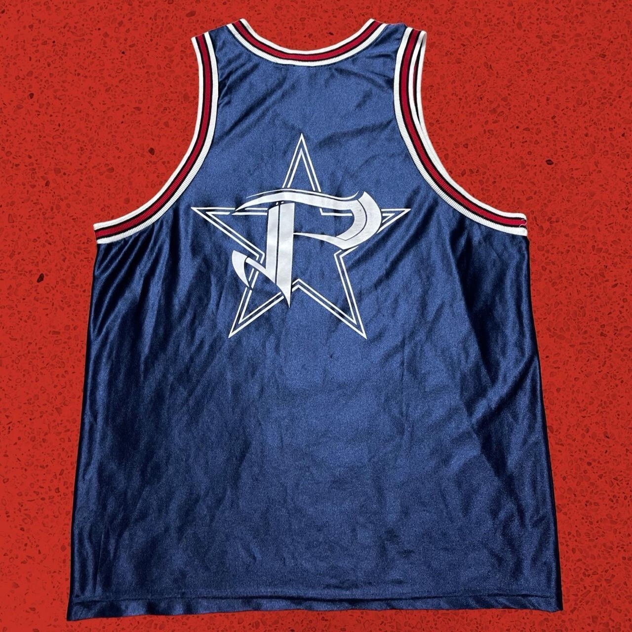 Vintage PIMPIT Empire Grail Basketball Streetwear Jersey Mens XL gallery