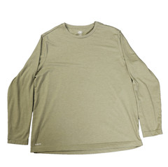 Athletic Works DriWorks Long Sleeve Tee Shirt Performance Green L (42-44)