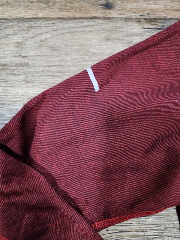 Nike Dri-FIT Running Pullover Mens Medium Red Shirt Lightweight Training reflect gallery