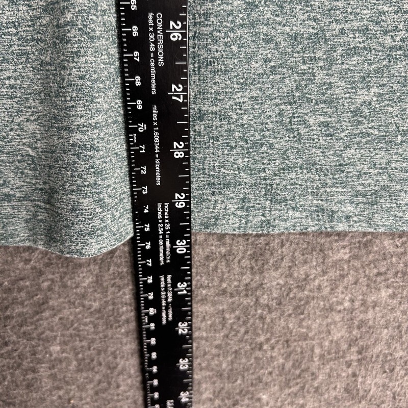 Lululemon Soft Jersey Half Zip Pullover Mens 2XL Heather Green Athleisure gallery