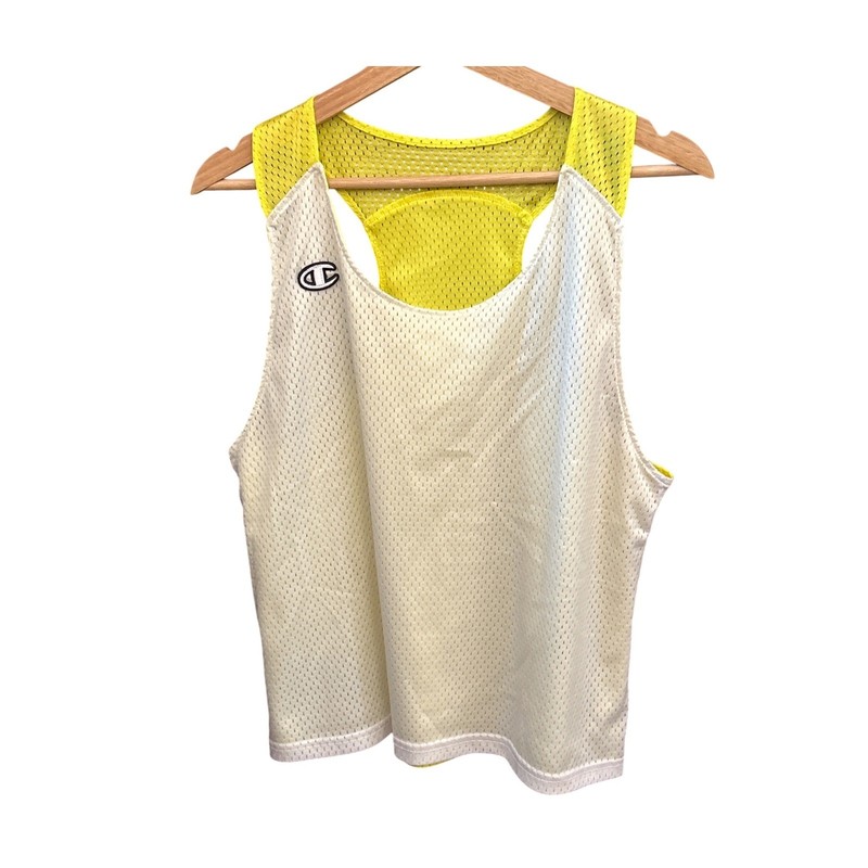 90s Champion Reversible Mesh Tank Top Neon Sporty Streetwear Retro Neon Summer gallery