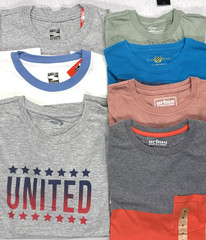 Men NEW Short Sleeves Crew-Neck Casual Tee -Choice Size & Color