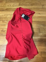 New McDavid Compression XL Red A Shirt V Neck Tank Top NWT HexPro