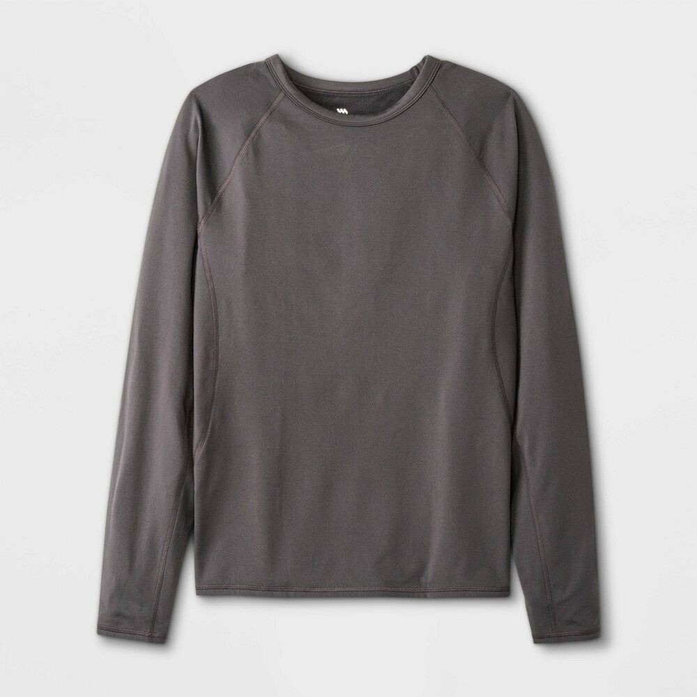 Long Sleeve Light weight Thermal Undershirt - All in Motion™ Grey M/S Open Pack gallery