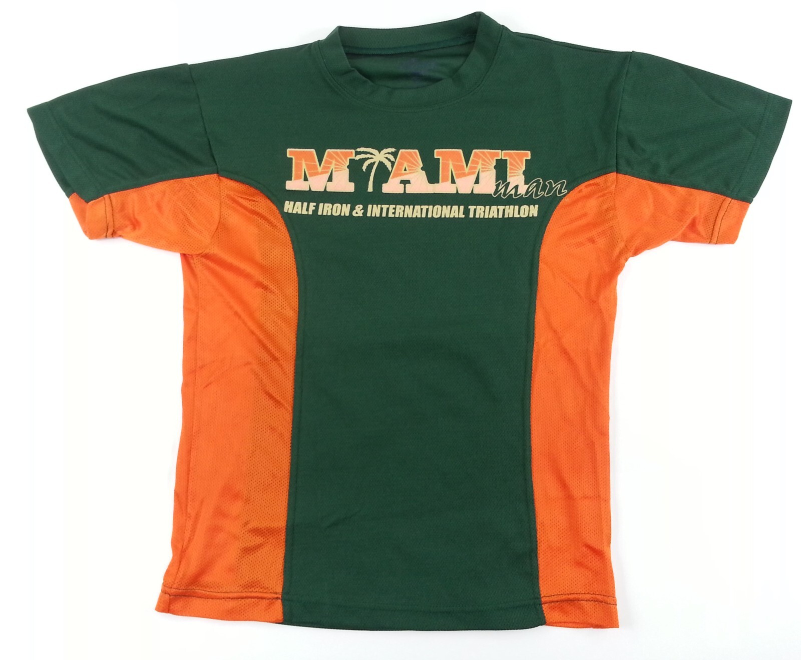 2008 Miami Man Half Iron & International Triathlon Size S Athletic Top 36” Chest gallery
