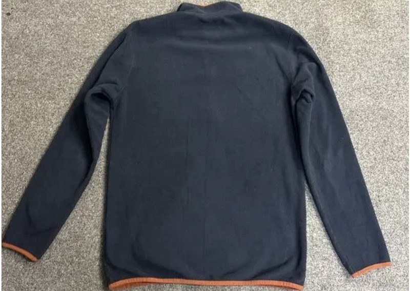 Blue And Orange Burton Dry Ride Pullover Long Sleeve Shirt Size Medium gallery