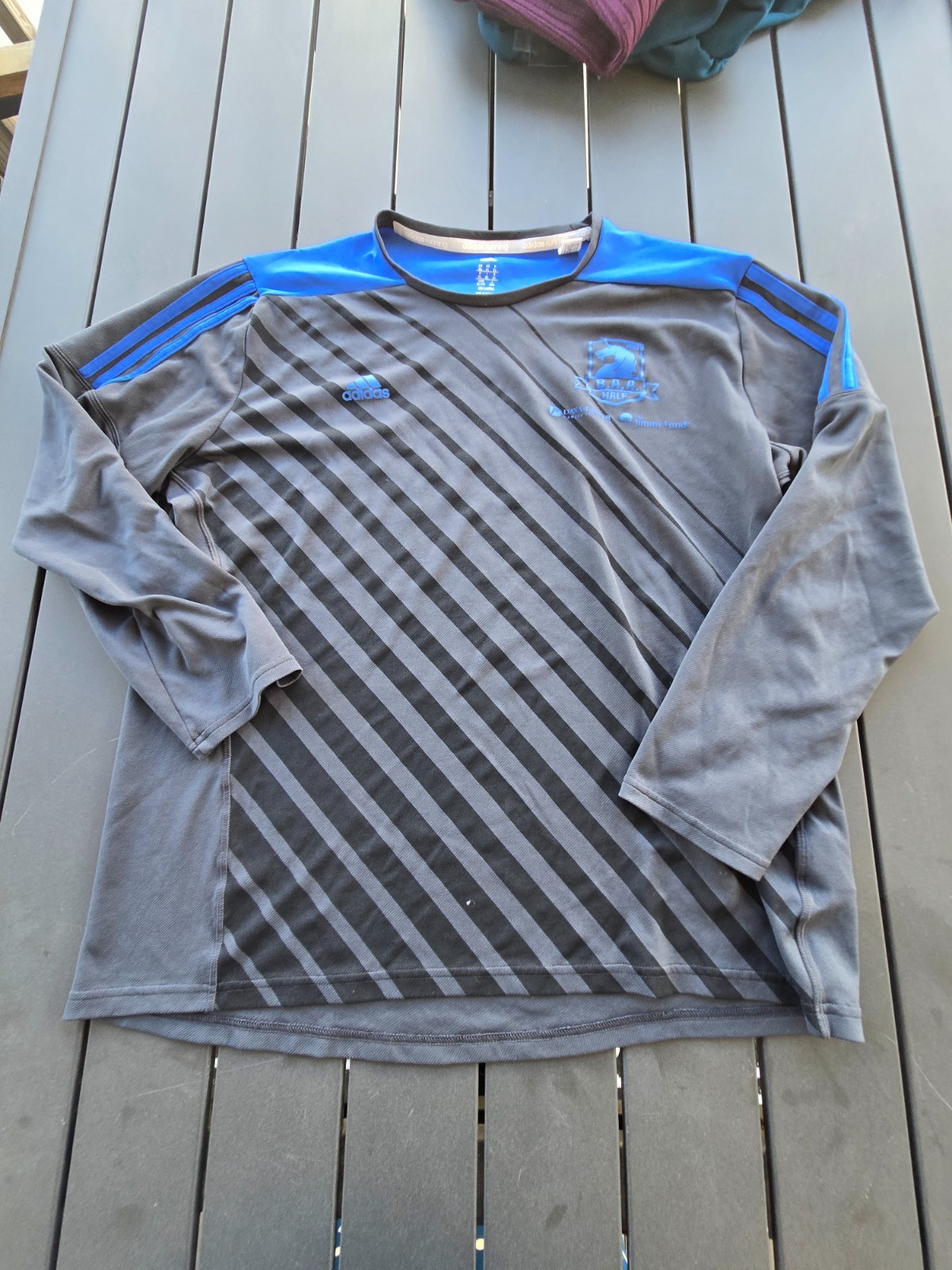 Adidas 2016 Boston Half Marathon Race Shirt Sz XL Long Sleeve gallery
