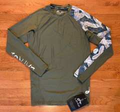 LAFROI Men’s Long Sleeve UPF 50+ Moisture Wicking Shirt Size M NWT Green 780