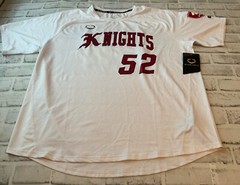 Knights Jersey Mens XL White Red Evo Shield #52 Baseball New