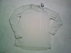 Polatec Gen III Base Layer Shirt Mens Medium Beige A1