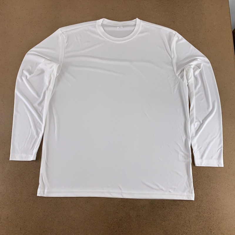 Lot of 3 Sport-Tek Men's XL White Long Sleeve Posi Charge Competitor Tee ST350LS gallery
