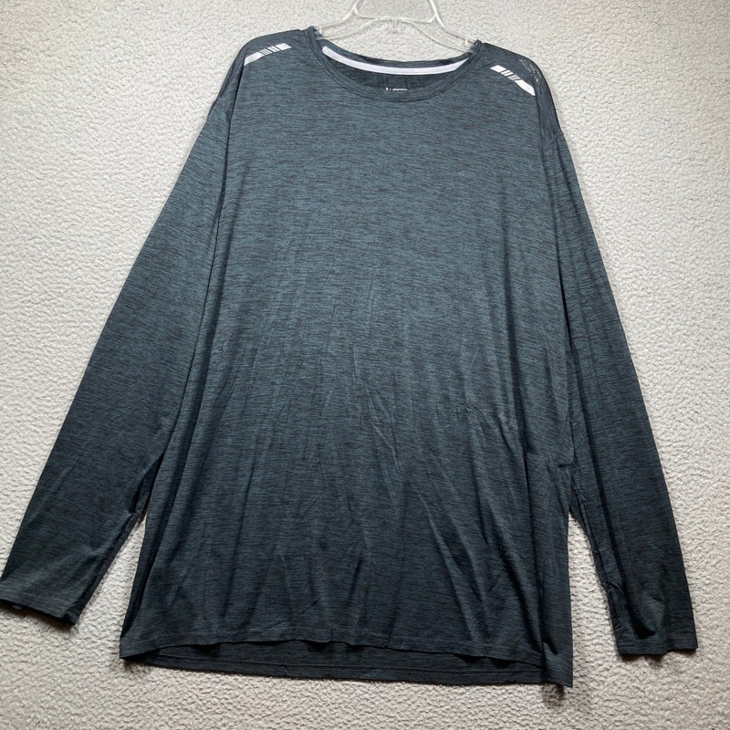 Liberty Pro Performance Long Sleeve Shirts Mens 3XL Blue Gray 2 Pack Space Dye gallery