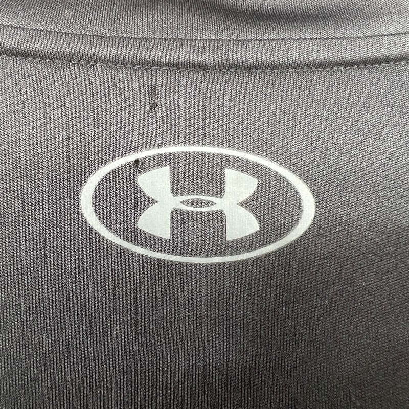 Under Armour Loose Fit Men's Size XL Black Stretch 1/2 Zip Running Sweatshirt gallery
