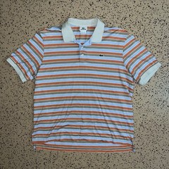 Lacoste Polo Striped Button Shirt Made In Peru – Size: 6