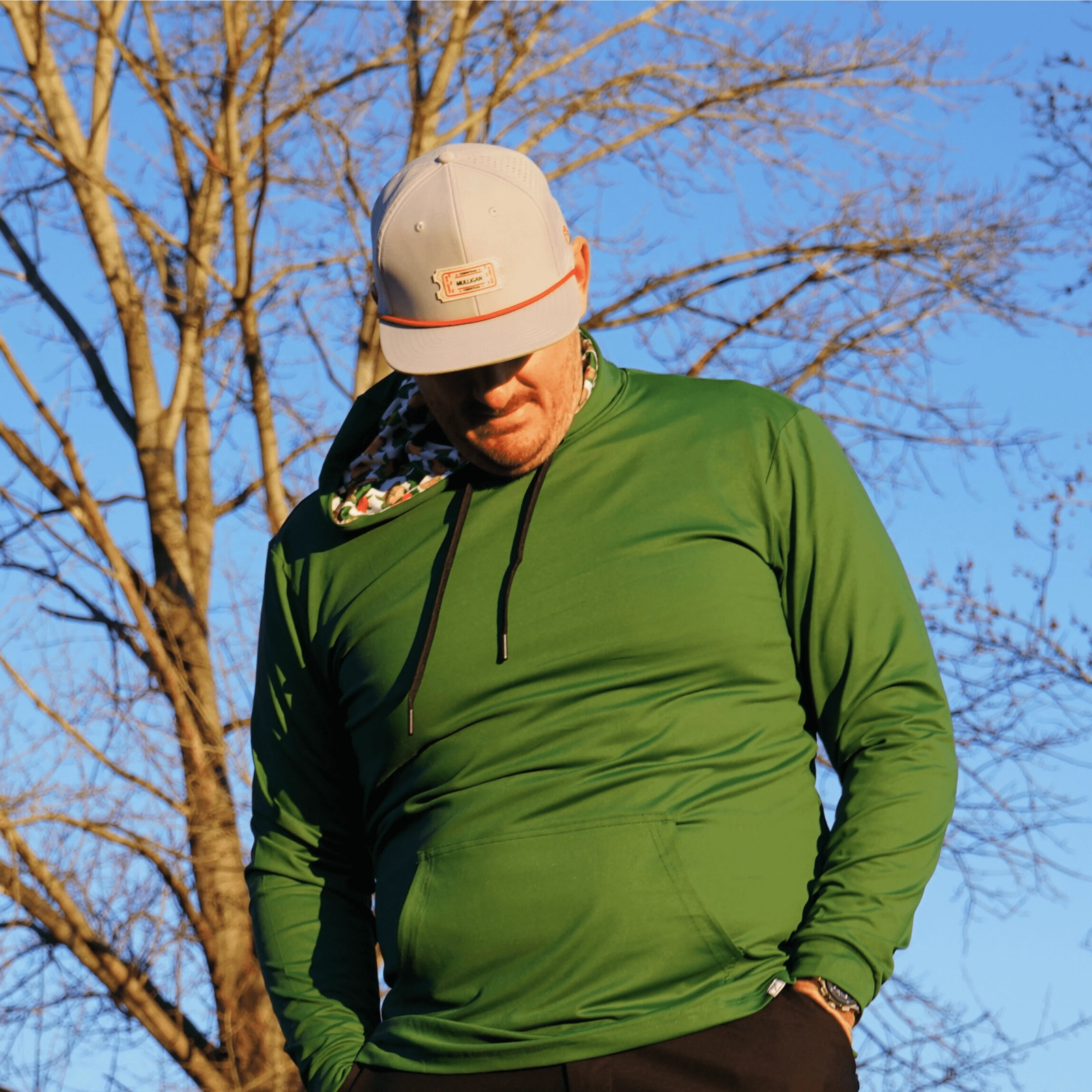 Augusta Bloom Masters Hoodie - Premium Botanical-Inspired Performance Apparel gallery