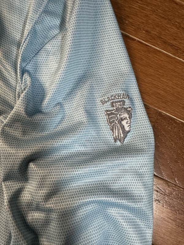 Johnnie O Pullover Performance Sheldon Quarter Zip Stretch Aqua Medium Golf Logo gallery
