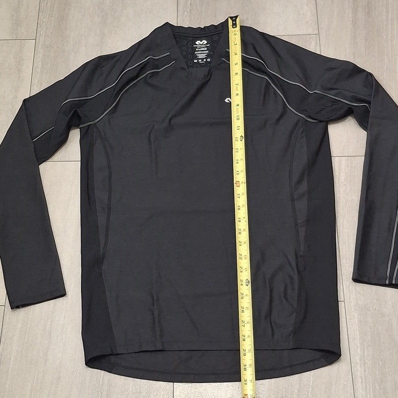 MCDAVID Black Compression Long Sleeve Top Size XL gallery