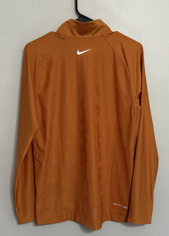 NWT Nike Dri-Fit ADV Men's S Tour Vapor 1/4 Zip Orange Golf Pullover DR5281-815 gallery