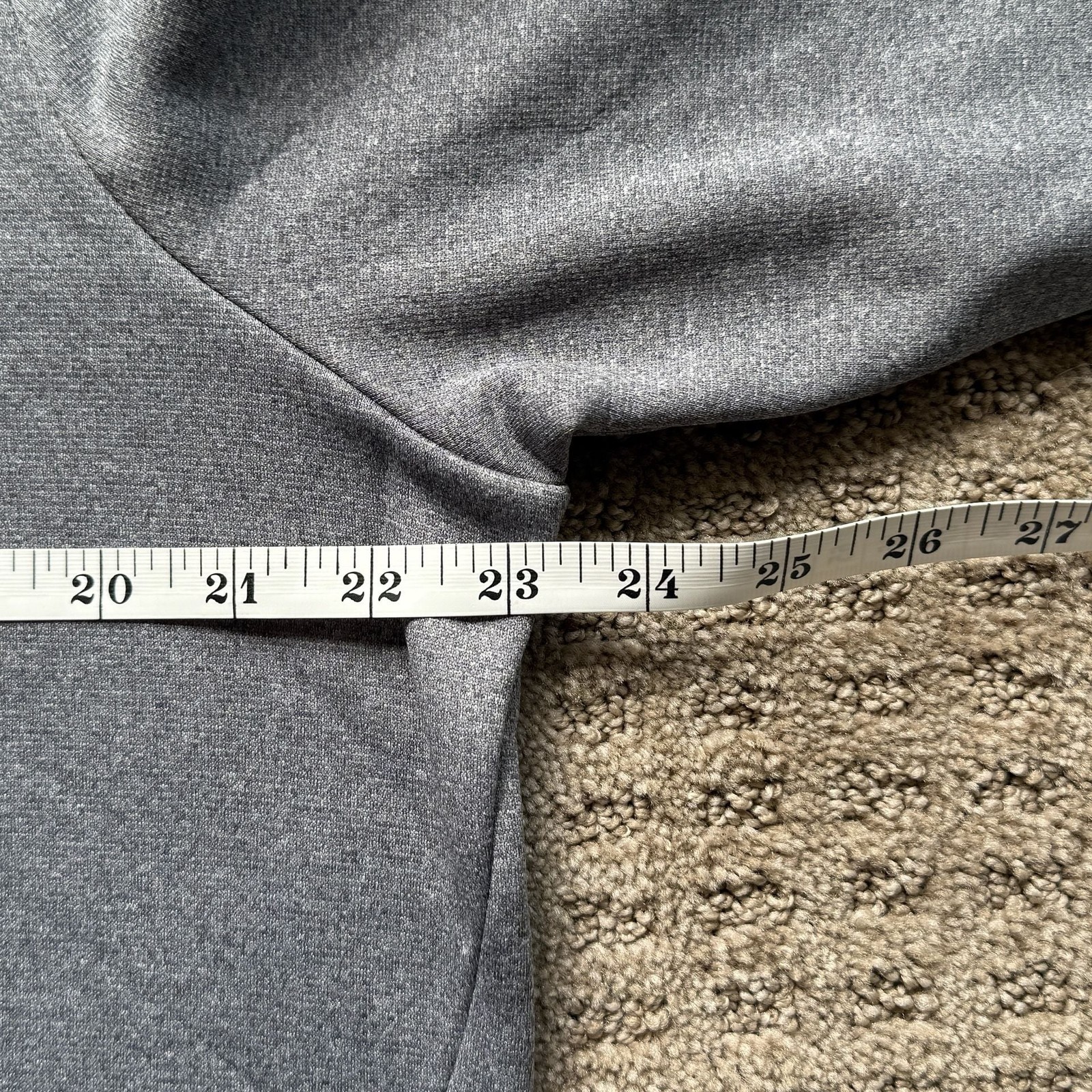 Under Armour Men's Loose Fit Quarter-Zip Fleece Pullover - Gray gallery