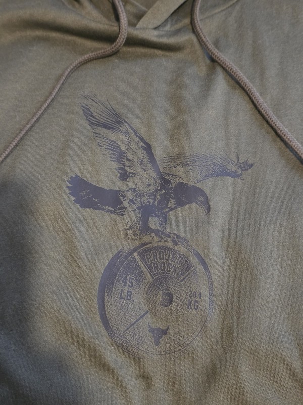 Under Armour Project Rock Sleeveless Eagle Hoodie Tank Men's L gallery