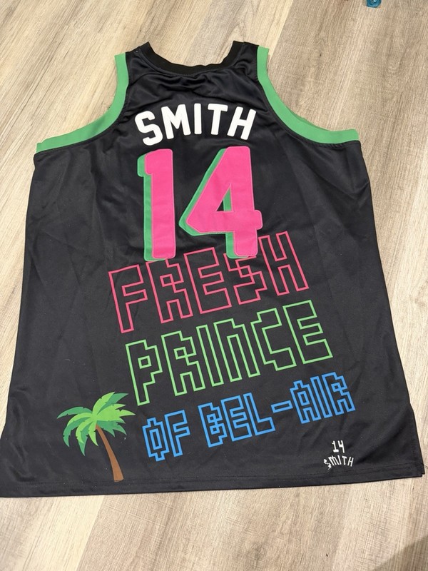 Headgear Classics The Fresh Prince Of Bel-Air Smith 14 Jersey Men’s Size 5XL gallery