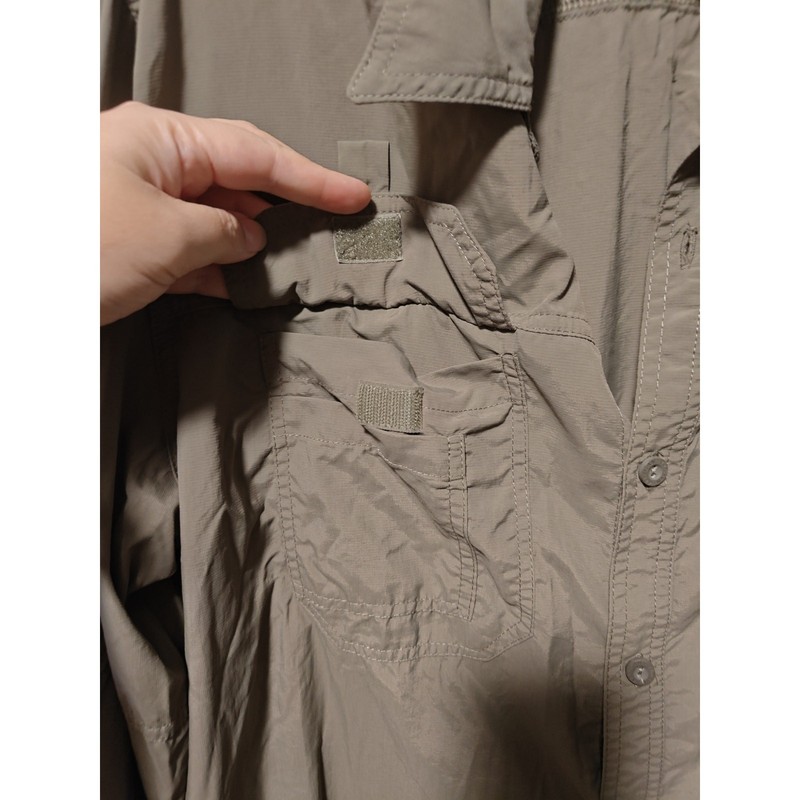 Thornbush Luxury Game Lodge Collective Outdoor Hunting Olive Work Shirt Sz 2XL gallery