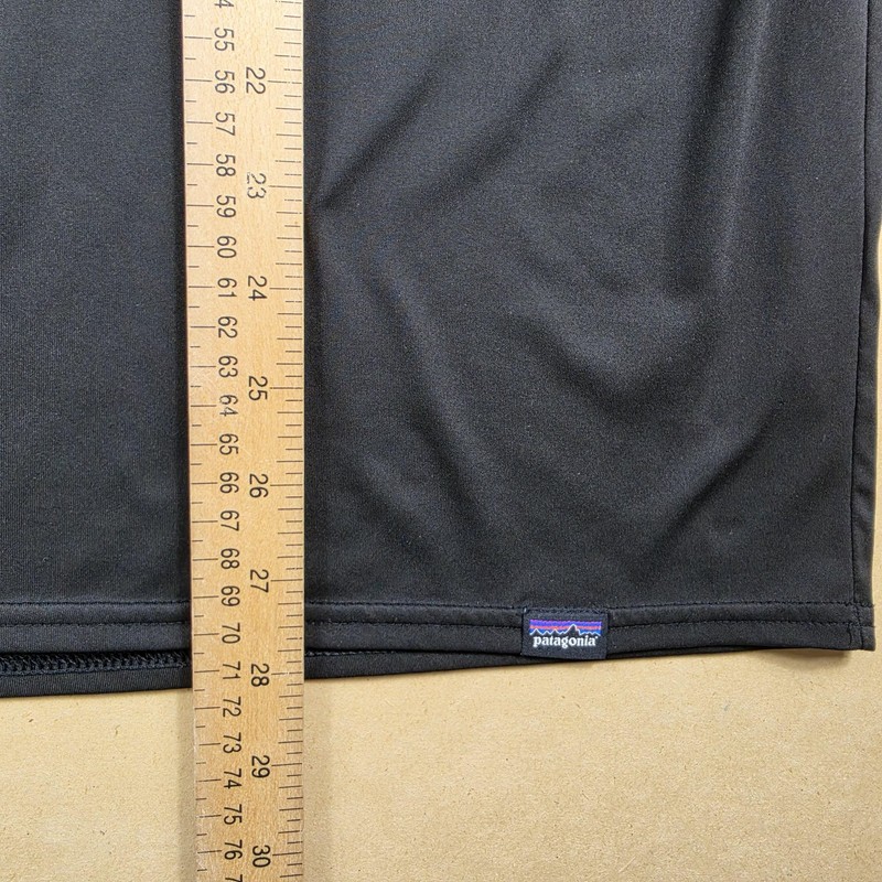 Patagonia Shirt Mens Large Black Capilene Cool Daily 50+ UPF Hiking Tee Athletic gallery