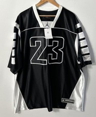 NWT Jordan Cat Scratch Fever Oversized Jersey Black Sz Large New