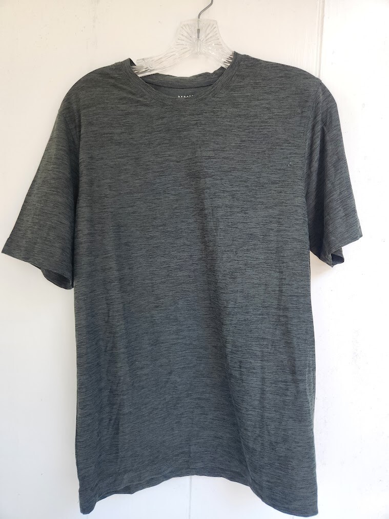 LEG3ND Breathe TShirt Mens Active Top Short Sleeve Heathered Green Sz Small NWT gallery