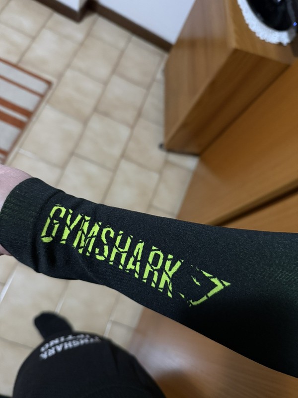 RARE Vintage 2015 Gymshark HEX Baselayer Green Black S - OG David Laid Era gallery