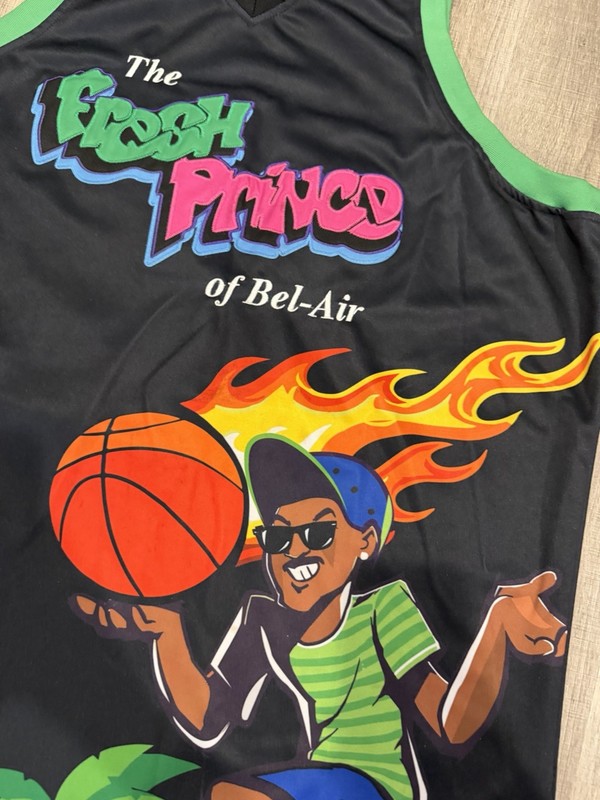 Headgear Classics The Fresh Prince Of Bel-Air Smith 14 Jersey Men’s Size 5XL gallery