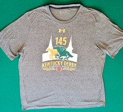 Under Armour Kentucky Derby Tshirt, Gray, Men’s Size XL, Pre-owned, AT0500