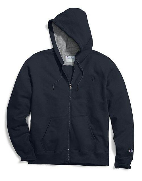 Champion Men's Powerblend Sweats Full Zip Jacket Navy cs0891-031 gallery