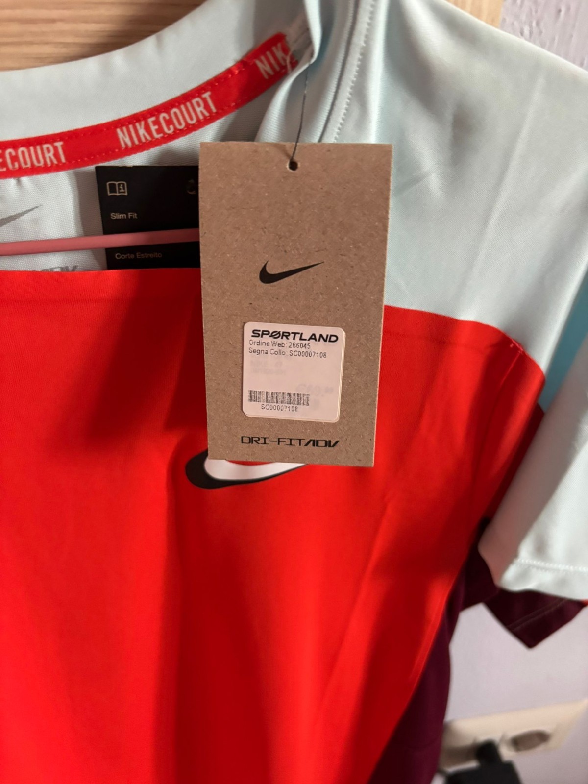 Nike Carlos Alcaraz 2022 US Open Tennis Shirt Medium gallery