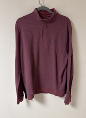 Johnnie O Emmett 1/4 Zip Pullover Performance Shirt Large