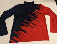 Polo Sport Ralph Lauren Shirt Mens Large 1/4 Zip Pullover Performance Golf (rc1)