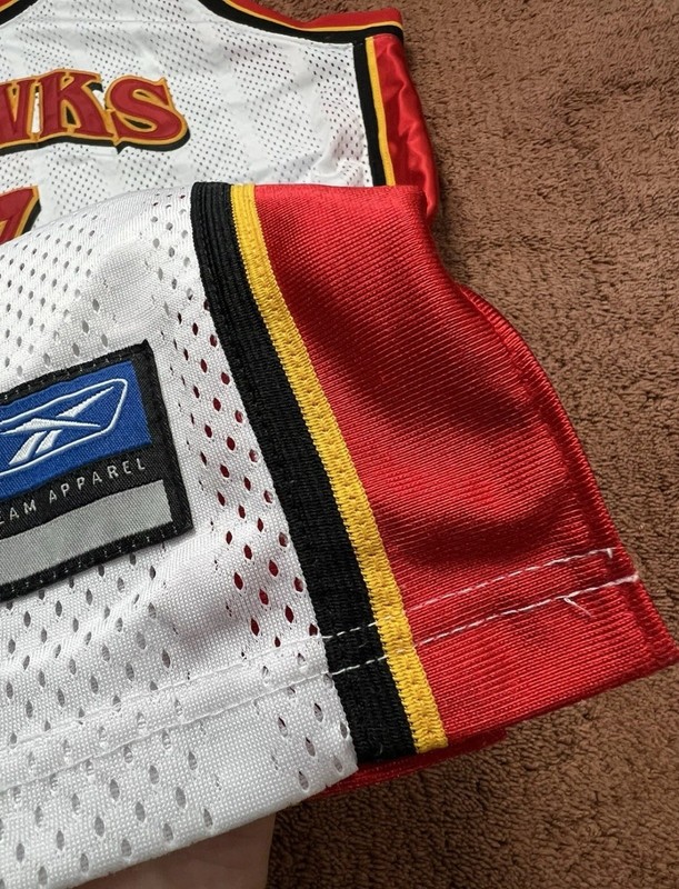 Vintage Atlanta Hawks Shareef Abdur Rahim NBA Basketball Jersey 48 XL Young gallery