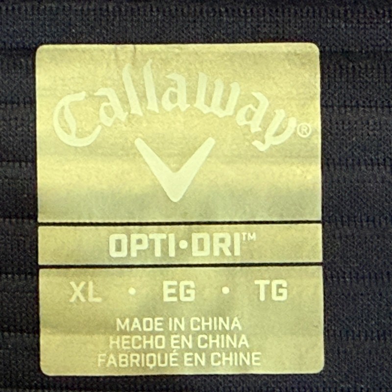Callaway Mens Midweight Ottoman Pullover Golf Hoodie Navy XL Opti Dri NWT gallery
