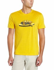 ICEBREAKER Merino WOOL The NZ ALPS FOR BREAKFAST Tech T Lite SHIRT Mens size XXL